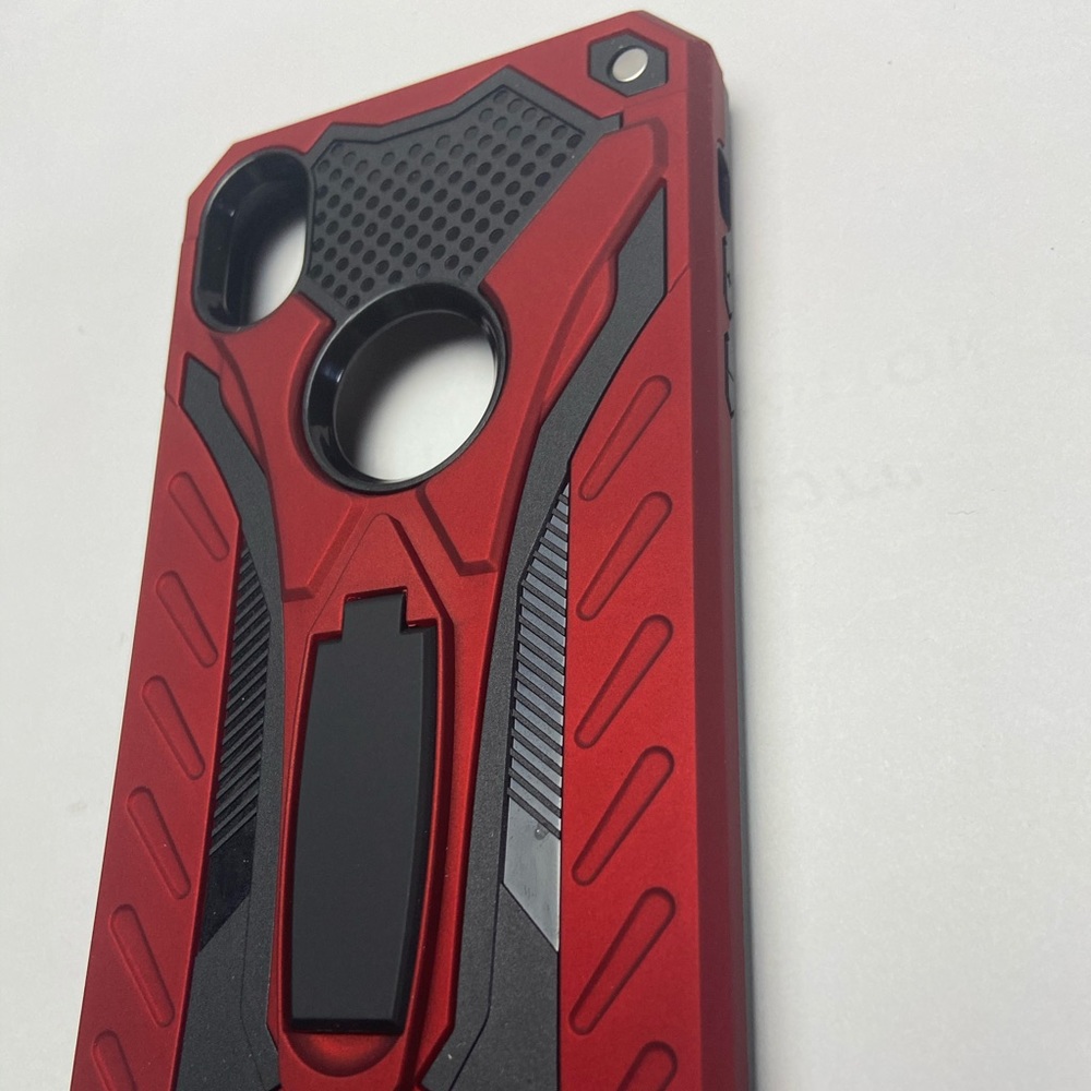 Red Armored case For iPhone XR